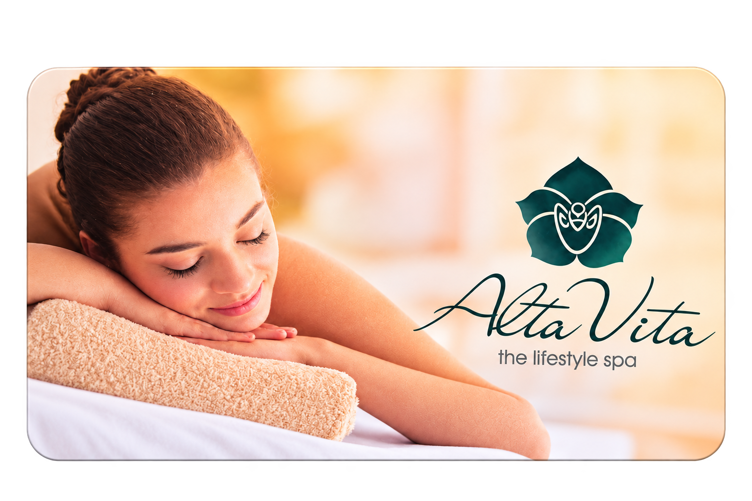 Tarjeta de regalo Alta Vita Spa – certificado de regalo para spa en Panamá